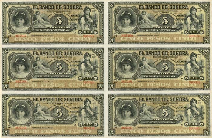 El Banco De Sonora P-S419 - Foreign Paper Money